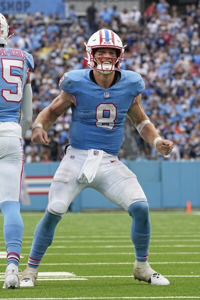 Titans rookie QB Will Levis brings big arm expectations to